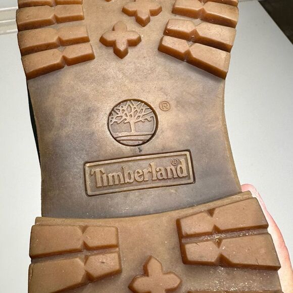 Timberland‎ Womens Boots Size 9.5 M Black Leather Suede Sherpa Lined 3824R - Picture 2 of 8